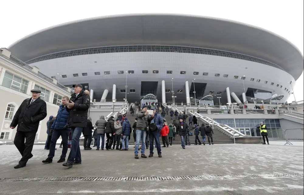אצטדיון קרסטובסקי, מונדיאל 2018