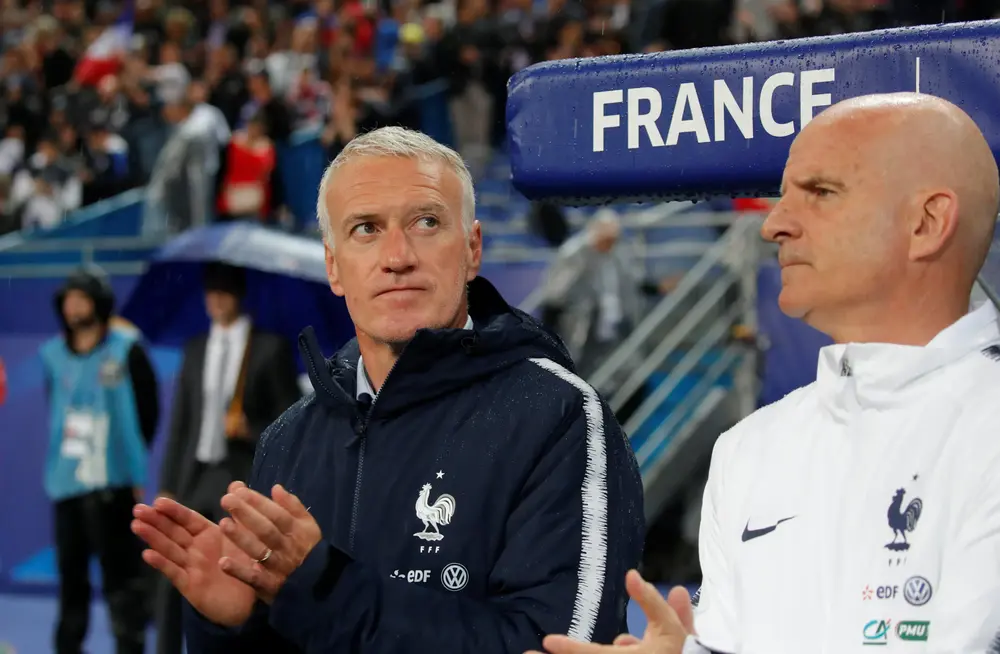 מאמן נבחרת צרפת דידייה דשאן