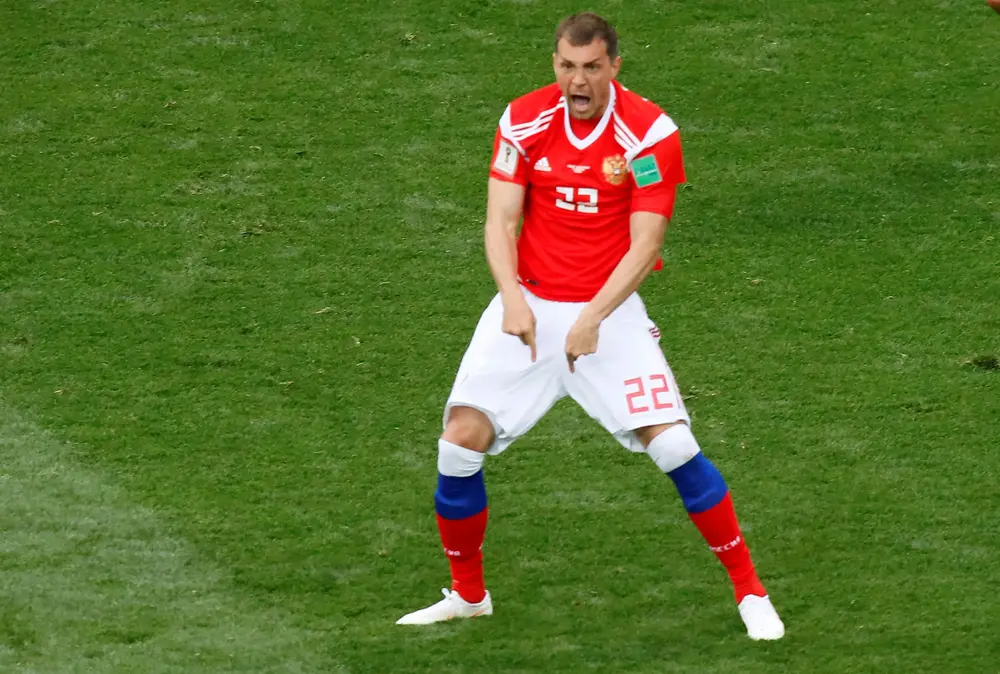 ארטיום דזיובה, נבחרת רוסיה