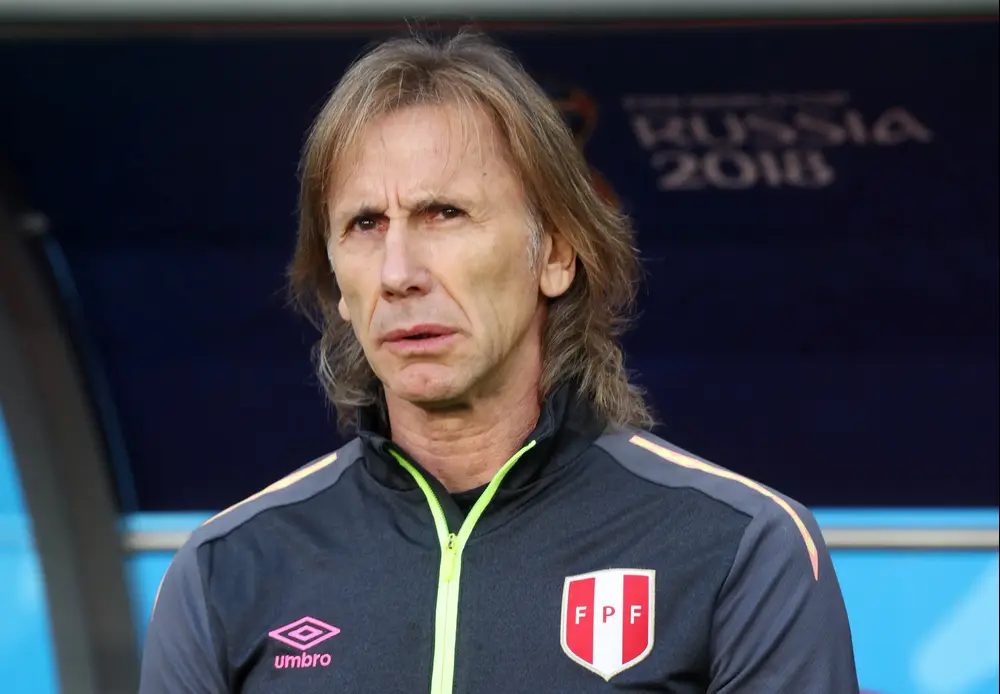 מאמן נבחרת פרו ריקרדו גארקה