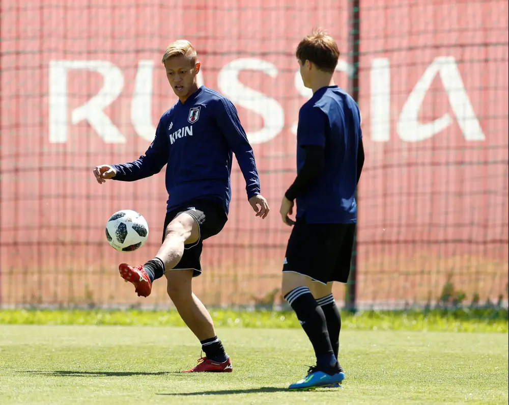 שחקן נבחרת יפן, קייסוקה הונדה