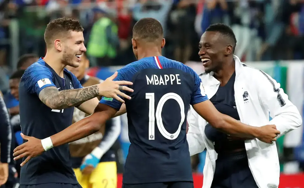 בלס מטוידי, קיליאן אמבפה, לוקאס הרננדז, נבחרת צרפת