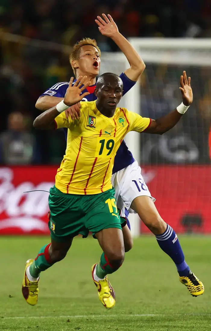 סטפן מביה שחקן נבחרת קמרון