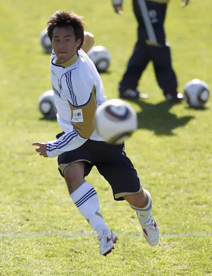 שחקן נבחרת יפן שינג'י אוקזאקי