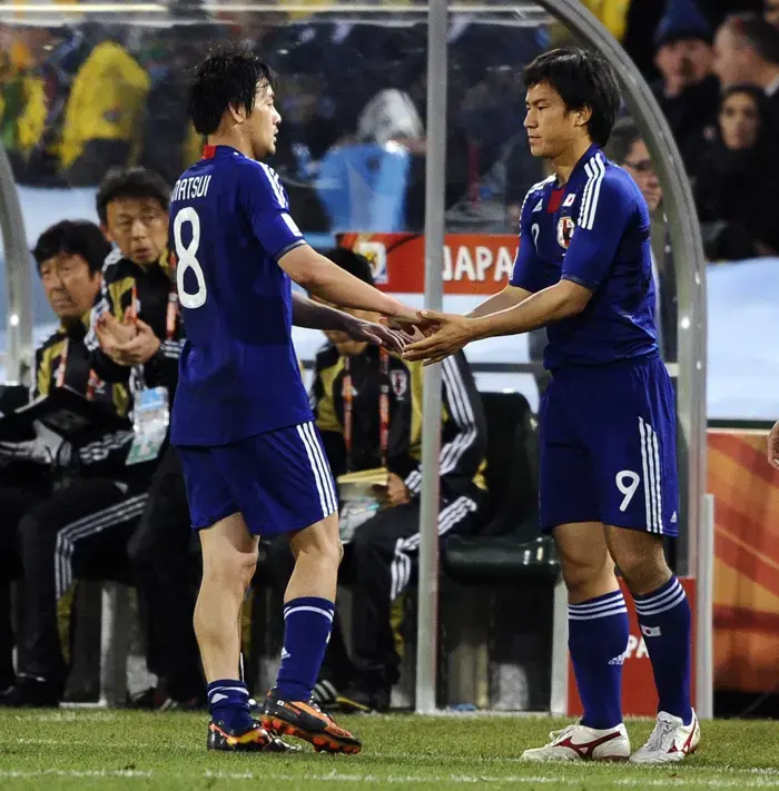 שינג'י אוקזאקי, נבחרת יפן, מחליף את דייסוקה מאטסוי