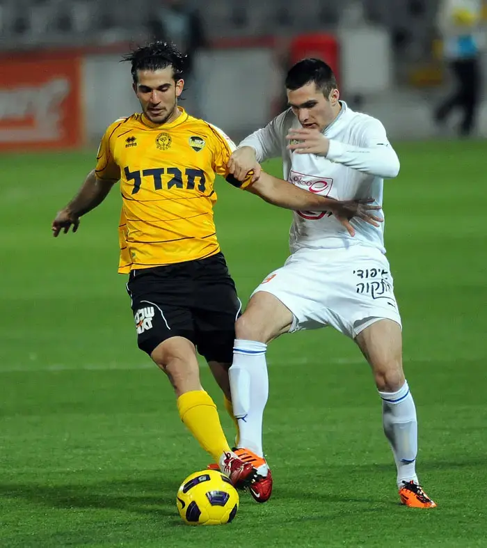 ננאד מרינקוביץ', בני יהודה, עם אוראל דגני, מכבי נתניה