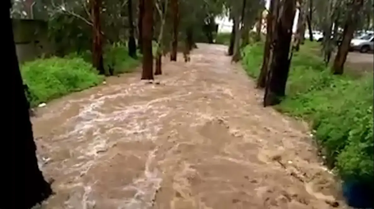 כמויות גשם יותר מהממוצע החודשי המערכת החורפית לקראת סיום וואלה