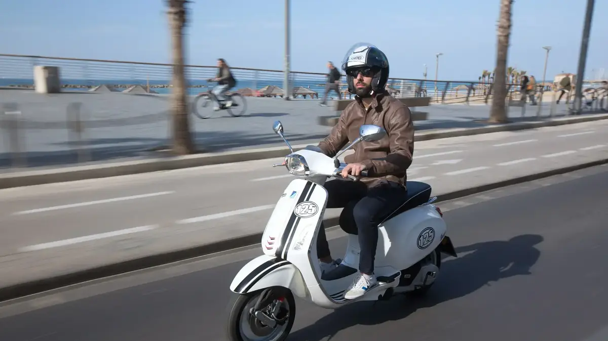סיבוב על הקטנה של ווספה וואלה רכב