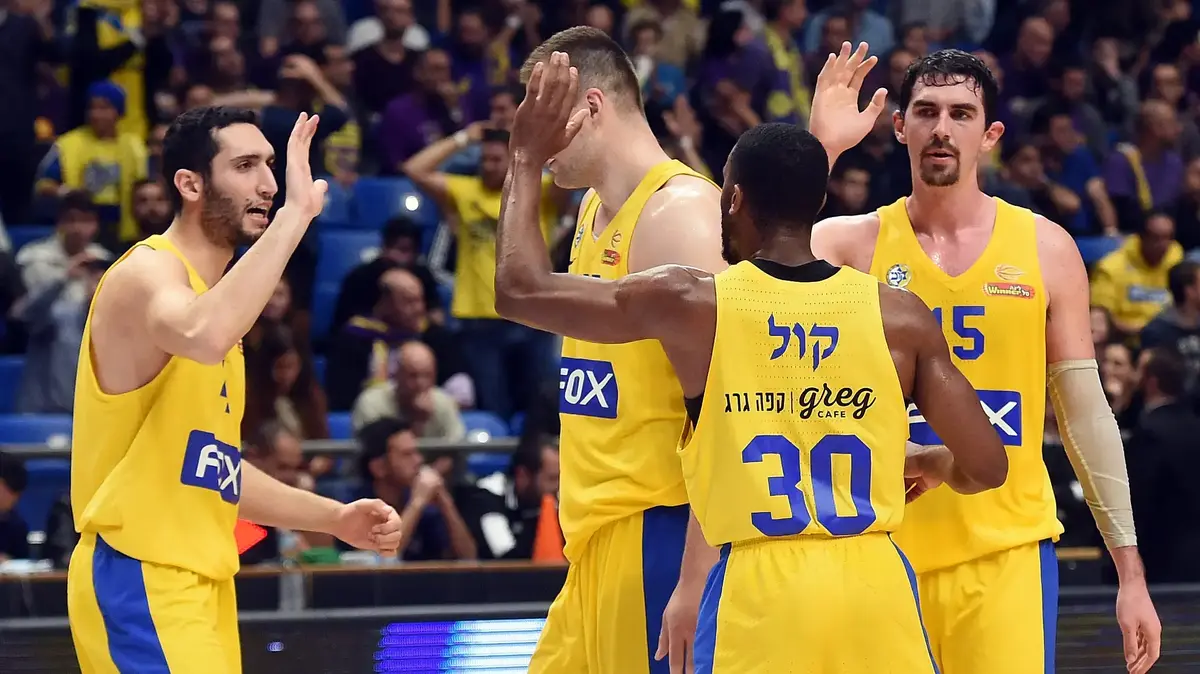 חצי גמר גביע המדינה: מכבי תל אביב ניצחה את מכבי אשדוד 73 ...