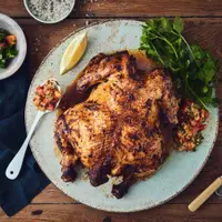 עוף שלם ממולא לחם. יח"צ, 