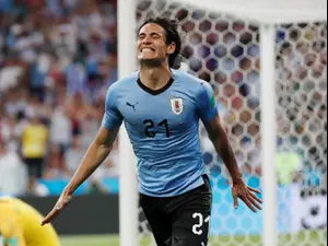 אדינסון קבאני שחקן נבחרת אורוגוואי