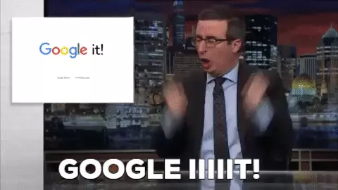 גוגל איט ג'ון אוליבר גיפ גיף gif john oliver google it