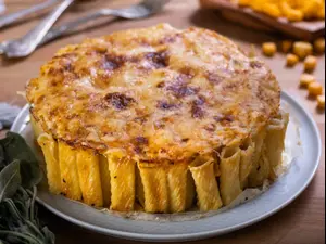 מאפה פסטה חגיגי עם דלורית