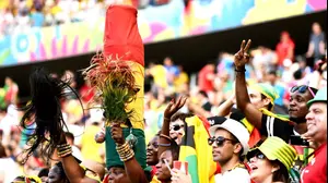 אוהדי נבחרת גאנה (GettyImages)