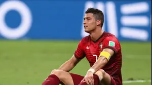 כריסטיאנו רונאלדו שחקן נבחרת פורטוגל (GettyImages)