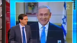 עימות בין נתניהו להרצוג (צילום מסך)