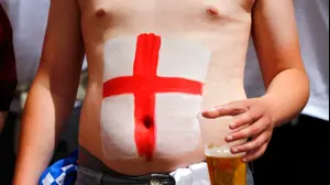 אוהד נבחרת אנגליה (רויטרס)