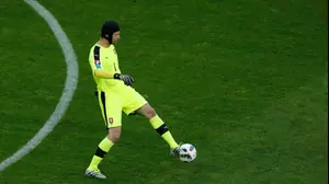 פטר צ'ך שוער נבחרת צ'כיה (רויטרס)