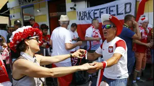 אוהדי נבחרת פולין (רויטרס)