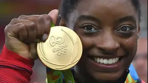 סימון ביילס מתעמלת אמריקאית (GettyImages)