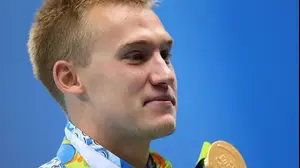 השחיין הקזחי דימיטרי בלנדין (GettyImages)