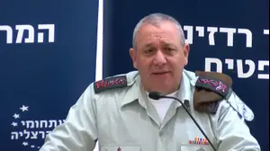 הרמטכ"ל בכנס השנתי השישי בנושא "צה"ל והחברה הישראלית", הבינתחומי, הרצליה, 2 בינואר 2018 (מערכת וואלה! NEWS , ללא קרדיט)