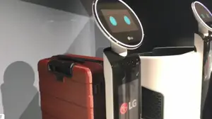 LG רובוטים CES 2018 (יח"צ , LG)