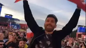 הכפיל של ליאונל מסי במוסקבה (צילום מסך , צילום מסך מתוך אינסטגרם)