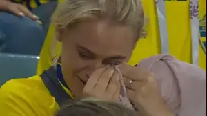 ארוסתו של ג'ון גידטי (צילום מסך)