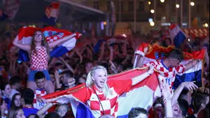 אוהדי נבחרת קרואטיה (רויטרס)