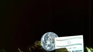 חללית SpaceIL בסלפי (יח"צ , בראשית)
