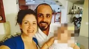 מיכל סלה ובעלה החשוד ברצח אלירן מלול (ללא שם)