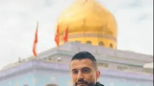 פעיל חיזבאללה עלי כאמל מחסן (גוואד) מהכפר עיתית, שנהרג בתקיפה בסוריה ב-21 ביולי, תקיפה שיוחסה לישראל (אתר רשמי)