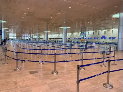 נמל התעופה בן גוריון, 22 במרץ 2020