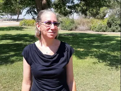 Meirav Cohen, résident d'Ein Hashlosha, 10 août 2020 Meirav Cohen, résident d'Ein Hashlosha, 10 août 2020
