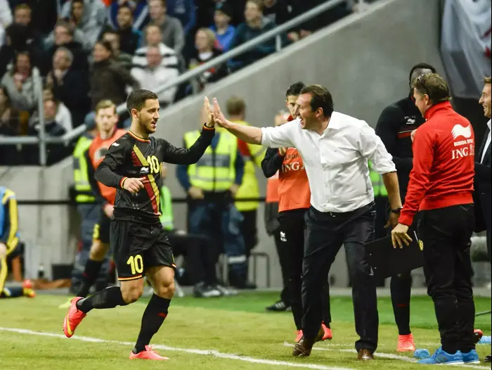 אדן הזאר, נבחרת בלגיה (AP)