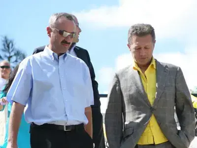 ארקדי גאידמק הבעלים של ביתר ירושלים ולדימיר שקלאר יושב ראש (ביתר נט) (ביתר.נט)