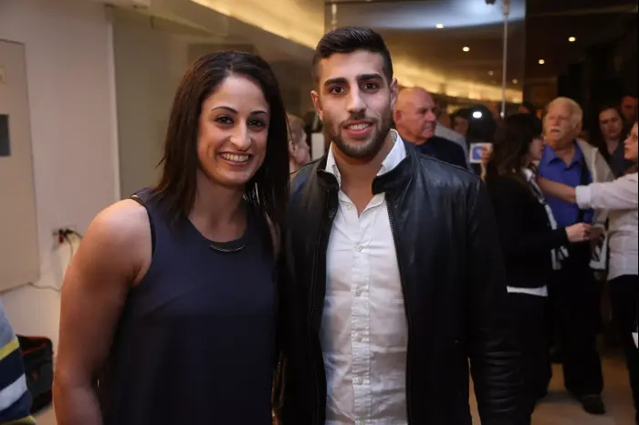 ירדן ג'רבי, גולן פולק, טקס פרס הספורט הישראלי (קובי אליהו)