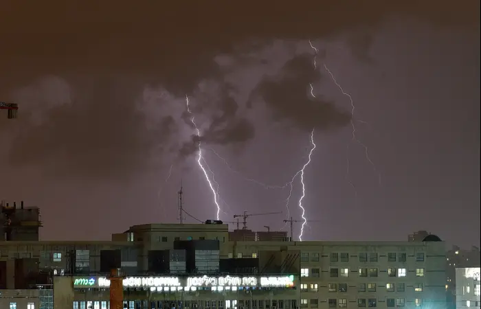 בשיא עונת הגשם מכ ם הגשם של השירות המטאורולוגי הושבת וואלה Tech