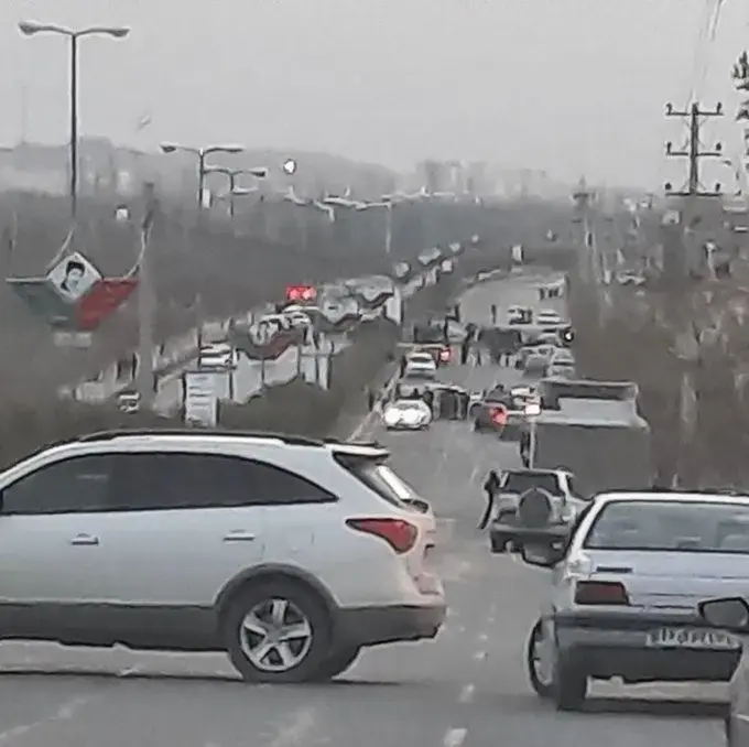 תיעוד מזירת החיסול של המדען הבכיר בתכנית הגרעין של איראן. 27 בנובמבר 2020