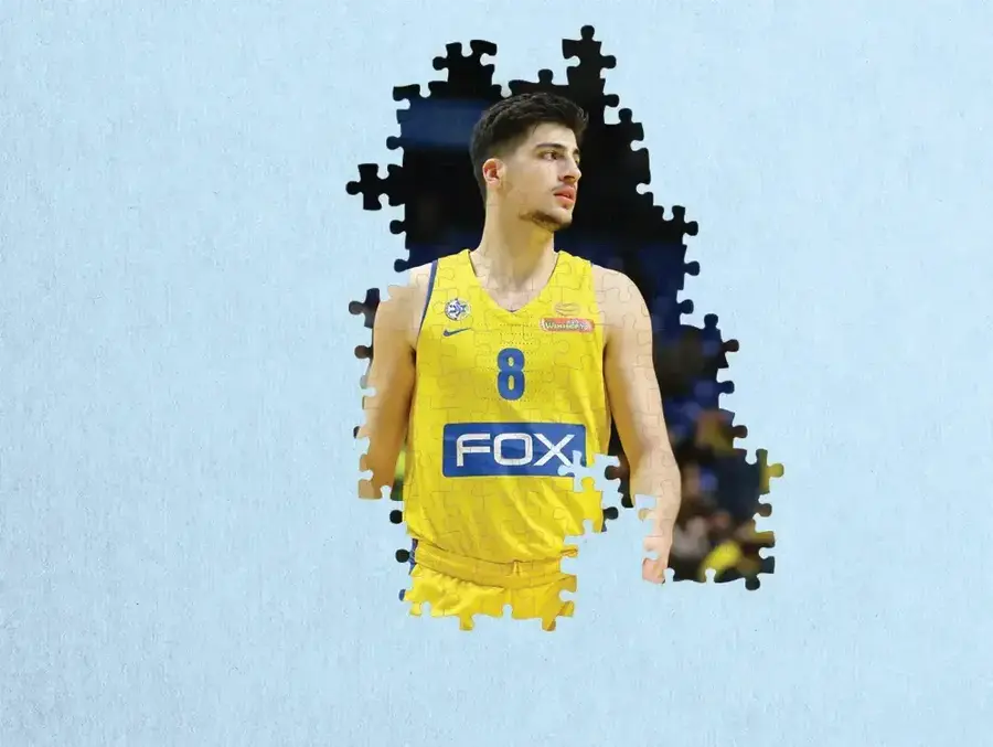 שחקן מכבי תל אביב דני אבדיה. לירון מולדובן 