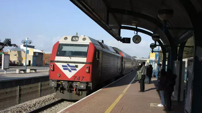 רכבת ישראל בתחנה רכבת ישראל בתחנה