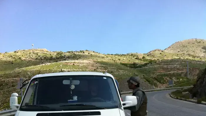 יום אחרי המהומות בגבול הסורי, מחסום סמוך ליישוב מג'דל שמס ברמת הגולן, מאי 2011 יום אחרי המהומות בגבול הסורי, מחסום סמוך ליישוב מג'דל שמס ברמת הגולן, מאי 2011