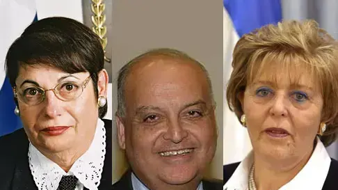 מרים נאור, סלים ג'ובראן ועדנה ארבל, הרכב השופטים הידון בערעורו של נשיא המדינה לשעבר משה קצב מרים נאור, סלים ג'ובראן ועדנה ארבל, הרכב השופטים הידון בערעורו של נשיא המדינה לשעבר משה קצב