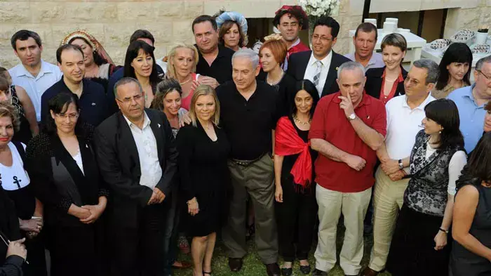 חברי הקואליציה בגיבושון בצפת