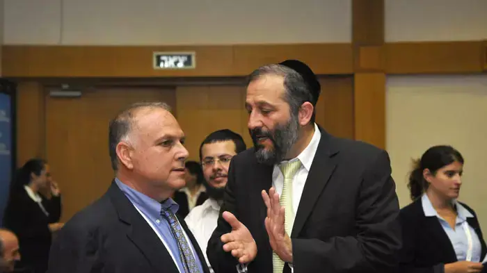 אריה דרעי בועידת הנשיא, יוני 2011 אריה דרעי בועידת הנשיא, יוני 2011