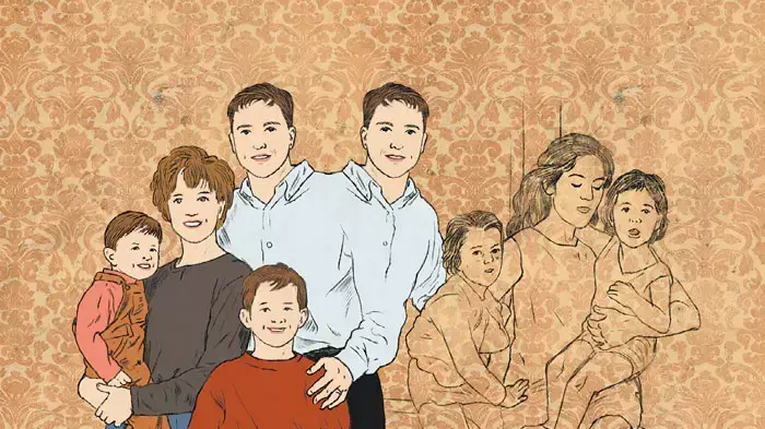 איור חיים כפולים איור חיים כפולים