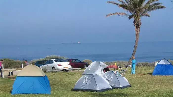 לינת לילה בגן לאומי אשקלון לינת לילה בגן לאומי אשקלון