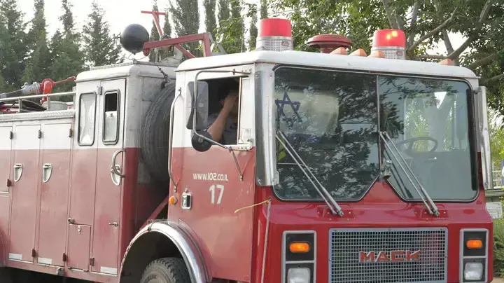 שריפה בשמשית שריפה בשמשית