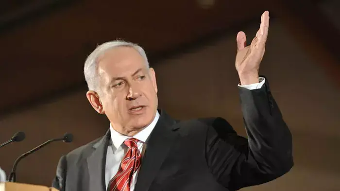 ראש הממשלה בנימין נתניהו בעצרת הסוכנות היהודית, יוני 2011 ראש הממשלה בנימין נתניהו בעצרת הסוכנות היהודית, יוני 2011